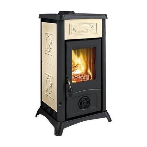 Stufa legna gemma la nordica - Liberty panna kw 6 mm 460x495 h.mm 840