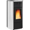 Termo  stufa  pellet  raffaella  idro  h15  extraflame - Bianco  kw  20  mm  633x626  h.mm  1176