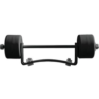 Ruote stufa gas round patio flame domus - Cm 180 + staffa
