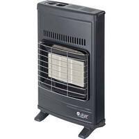 Stufa  gas  metano  infrarossi  a  parete  eco  42t  sicar - Grigio  ventilata  watt  4200  cm  43x15  h.cm  64