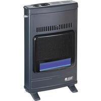 Stufa gas metano fiamma blu a parete eco 45 sicar - Grigio watt 4100 cm 43x15 h.cm 64