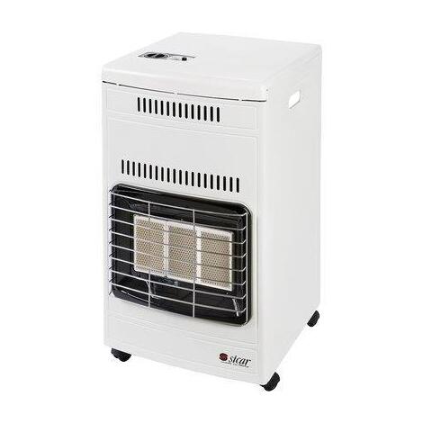 Stufa gas gpl infrarossi euro 90 sicar - Bianco watt 4200 cm 42x45 h.cm 77,5