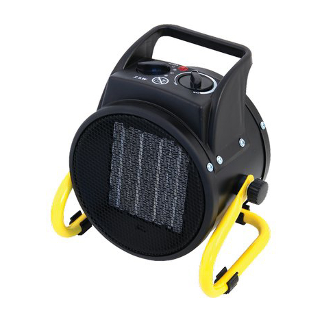 Generatore aria calda elettrico sth2000w velamp - Volt 230 kw 1,0/2,0 mc/h 158 cm 21x16 h.cm 21,7
