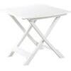 Tavolo tevere progarden - Pp bianco cm 80x72 h.cm 70