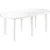 Tavolo  180  progarden - Pp  bianco  cm  180x90  h.cm  72