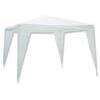 Gazebo  standard  pe  domus - Acciaio/bianco  mt  3x3