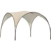 Gazebo matera domus - Acciaio/poly mt 3,8x3,8