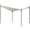 Gazebo zante domus - Acciaio/poly mt 3,5x3,5