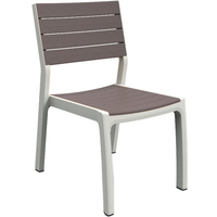Sedia  harmony  keter - Pp  bianco  cappuccino  cm  58x58  h.cm  86