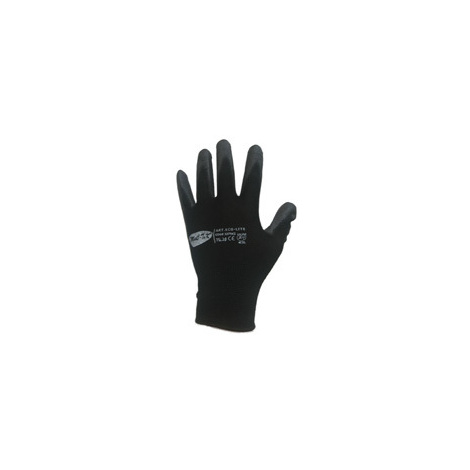 Tg xxl-10 guanti da lavoro poliuretano nero antinfortunistica protezione