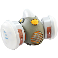 A1-p2 r - semimaschera etna con filtri - verniciatura a spruzzo vapori organici