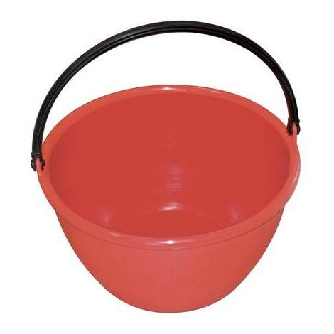 Cesta  raccolta  tonda  stefanplast - Ppl  rosso  lt  20