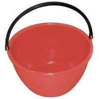 Cesta  raccolta  tonda  stefanplast - Ppl  rosso  lt  20