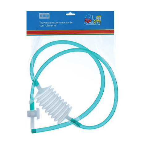 Travasatore a polmone x carburante - Rubinetto a farfalla