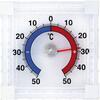 Termometro finestra therm32 velamp - Pp trasparente -50/+50�c  cm 7,5x7,5