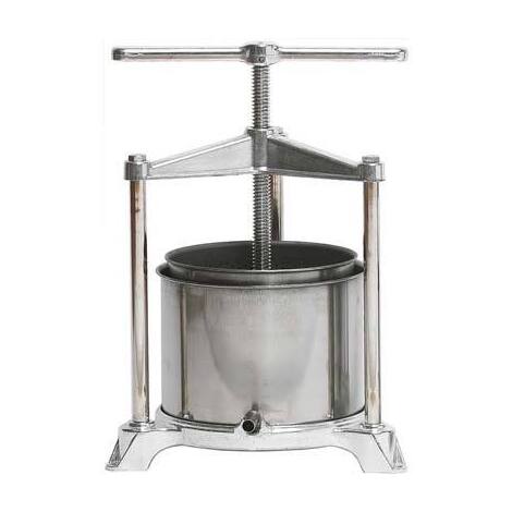 Torchietto  milleusi  tommy  alu  pavi - Alluminio  +  inox  cm  16,5  h.cm  12,5  lt  3