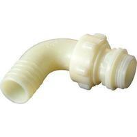 Portagomma nylon curvo filetto maschio 3 pezzi - Mm 35x1