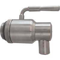 Rubinetto a sfera inox salvagoccia + ghiera plus - Tornito 1"m