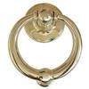 Battente  x  portone  ring  cottali - Ottone  lucido  mm  110