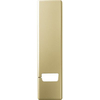 Placca avvolgitore incasso universale - Abs oro mm 65x250