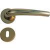 Maniglia torino ottone rosetta foro patent - Zama ottone lucido q8 cf=pz 2