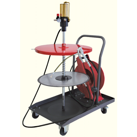 AEROPULSOMETRO GRASSO. KIT COMPLETO PROFESSIONALE PER FUSTI DA 180-200KG.