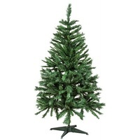 Albero di natale verde 120 cm pvc