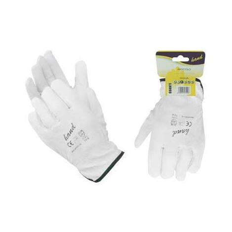 Guanto  driver  fiore  bovino  hand - Bianco  11