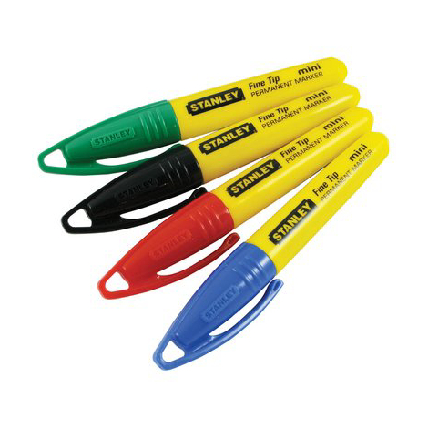 Pennarello mini 1-47-329 stanley - Colori assortiti punta fine cf=pz 72