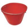 Secchio  muratore - Pe  rosso  d.cm  34  litri  8  m.zincato