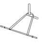 Base triangolo betoniera a bicchiere hobby hand - Lt 140