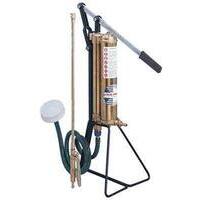 Pompa  manuale  x  pittore  vulcano  dal  degan - Ottone  autoadescante  su  treppiedi