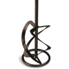 Mescolatore tripla spirale sinistrorsa rurmec - Cm 12x60 m14