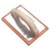 Frattone  gomma  arancio  base  legno/alluminio - S.  h.mm  18  mm  215x135