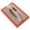 Frattone  gomma  arancio  820/1  ancora - Base  legno/alluminio  spugna  h.mm  20  mm  215x135