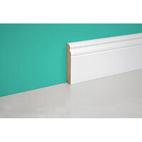 Battiscopa barocco pircher - Mdf bianco mm 18x100 h.mm 2250