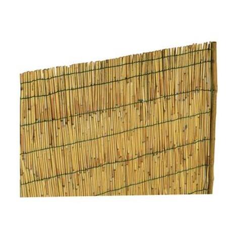 Arella  stuoia  bamboo  piccola  termoretratta  stars - Canna  pulita    mm  3-4  l.mt  3  h.cm  100
