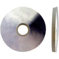 Rondella tonda zincata x tirafondo - Guarnizione epdm mm 6,9x16 cf=pz 100