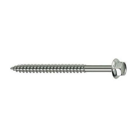 Vite autofilettante legno kovervit aa mustad - Tecc chromiting mm 6,5x150 cf=pz 100