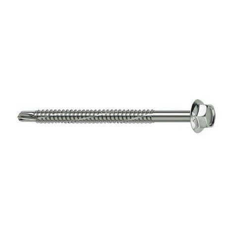 Vite autoperforante metallo kovervit dx mustad - Tecc chromiting mm 6,3x 25 cf=pz 200