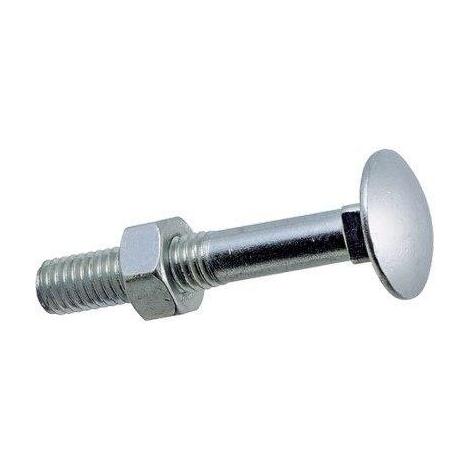 Bullone ttdq - Classe 4.8 zincato mm  8x 30 cf=pz 200