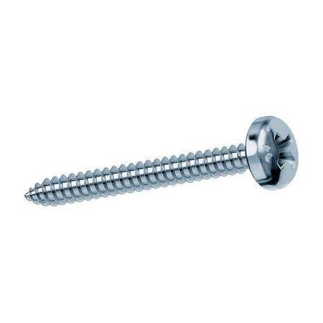 Vite autofilettante tc mustad - Cava ph zincata bianca mm 3,9x16 cf=pz 500