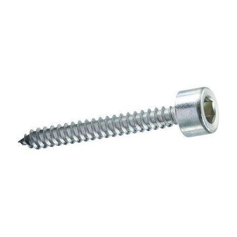 Vite autofilettante tcce ambrovit - Zincata bianca mm 4,8x25 cf=pz 500