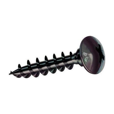 Vite truciolare fc panelvit pz neroplus mustad - Cava pz filetto intero mm 5,0x30 cf=pz 500