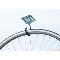 Gancio porta bici corto 822 minutex - Acciaio zincato con guaina cm 16