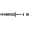 Tassello nylon prolungato n-p fischer - Vite a chiodo n 6x40/7 p cf=pz 100