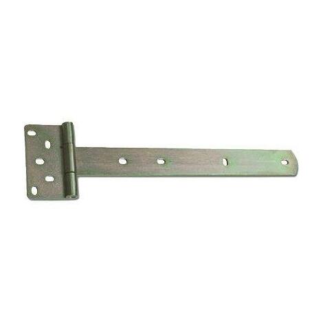 Cerniera a bandella piana 357 - Zincato giallo s.mm 2,0 mm 90x 200