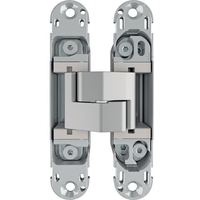 Cerniere ovali invisibili eclipse 3.2 agb - Acciaio nichelato mm 114x22,8