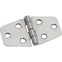 Cerniera  nautica  3374  valtoce - Inox  perno  fisso  mm  40x70x1,5
