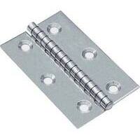 Cerniera  stretta  3324  valtoce - Inox  perno  fisso  mm  40x30x1,5